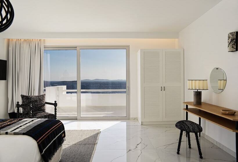 וילת 2 חדרי שינה נוף לים, Kouros Hotel & Suites