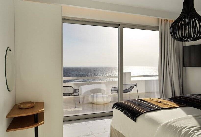 فيلا غرفتين نوم مطلة على البحر, Kouros Hotel & Suites