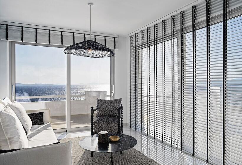 וילת 2 חדרי שינה נוף לים, Kouros Hotel & Suites