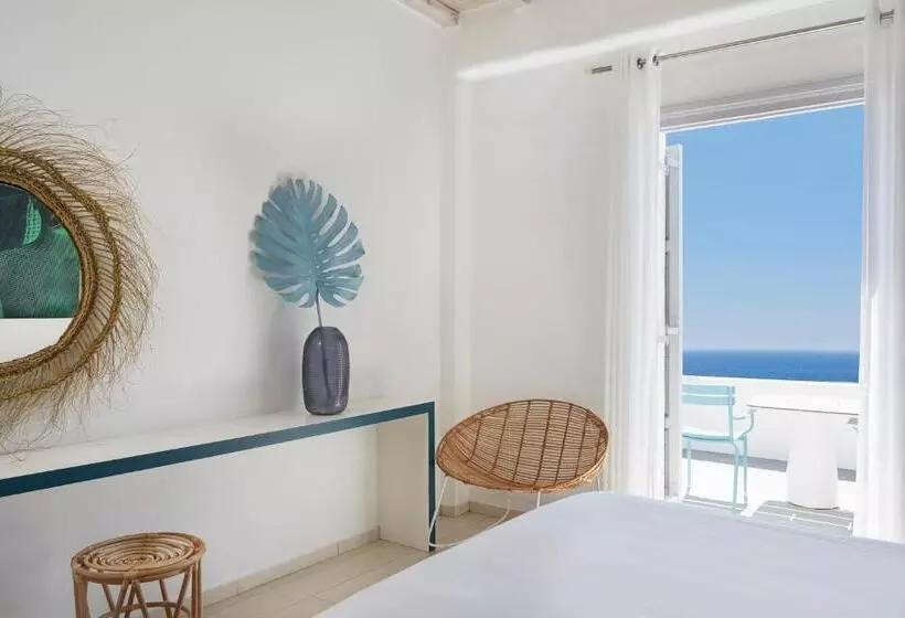 اتاق پرمیوم با چشمانداز دریا, Kouros Hotel & Suites