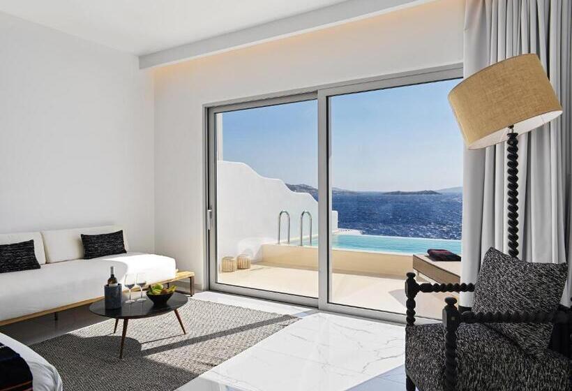 2 Bedrooms Suite Sea View, Kouros Hotel & Suites