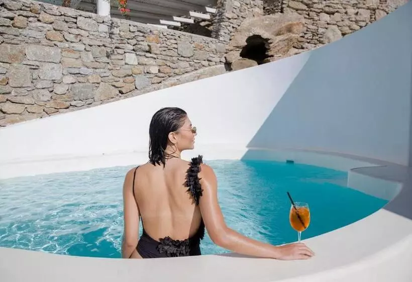 ویلای 2 خوابه با چشمانداز دریا, Kouros Hotel & Suites