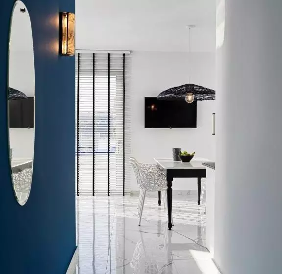 ویلای 2 خوابه با چشمانداز دریا, Kouros Hotel & Suites