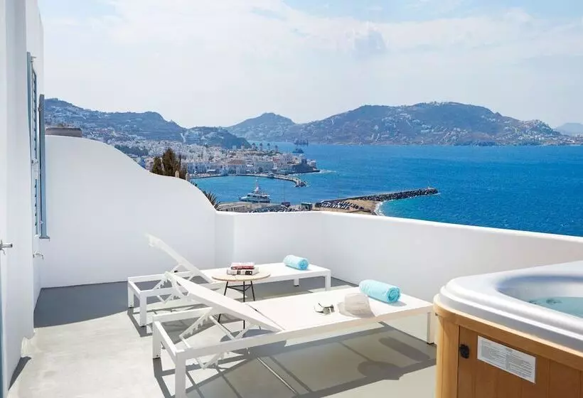 سوییت سوپریور با چشمانداز دریا, Kouros Hotel & Suites