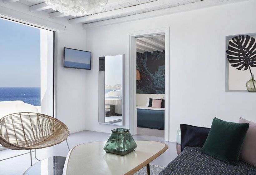 סוויטת סופריור נוף לים, Kouros Hotel & Suites