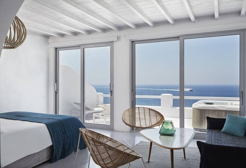 סוויטת סופריור נוף לים, Kouros Hotel & Suites