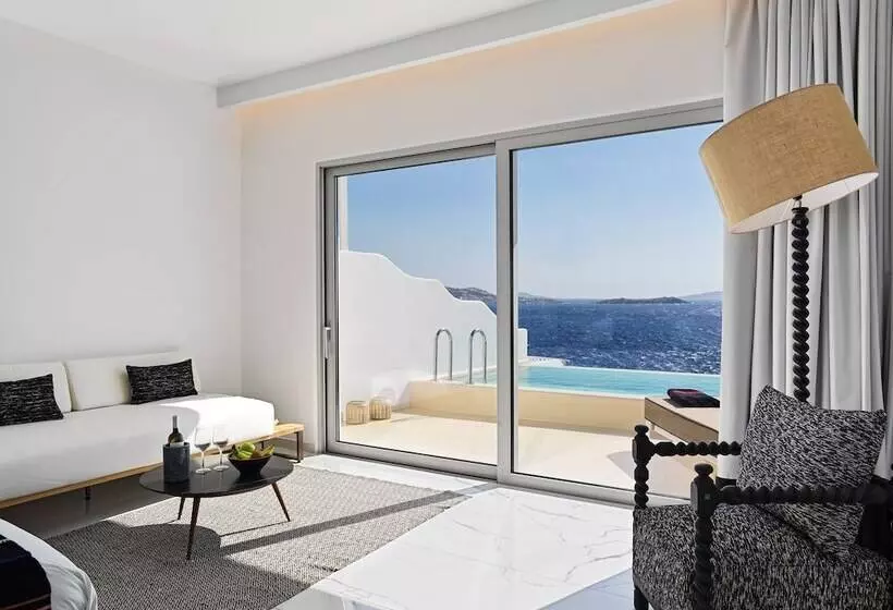 2 Bedrooms Suite Sea View, Kouros Hotel & Suites