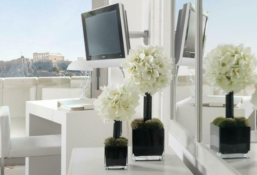 غرفة ديلوكس ذات إطلالة, Njv Athens Plaza