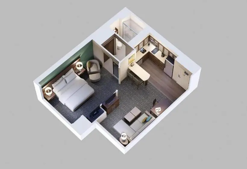 １ベッドルームアパートメント, Staybridge Suites Coeur D Alene, An Ihg