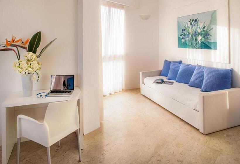 带海景标准四人间, Caravelle Thalasso & Wellness