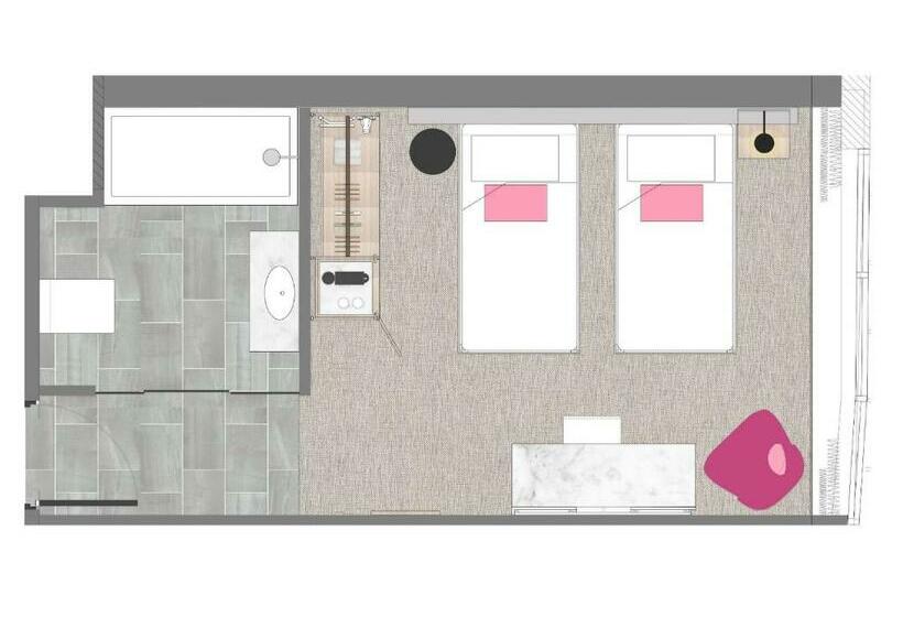 חדר דלוקס, The Morgan