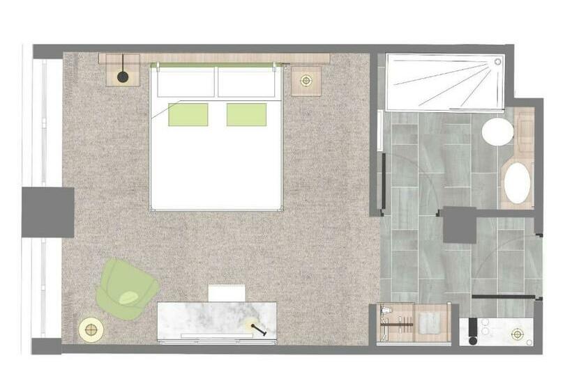 חדר סופריור עם מיטת קינג, The Morgan