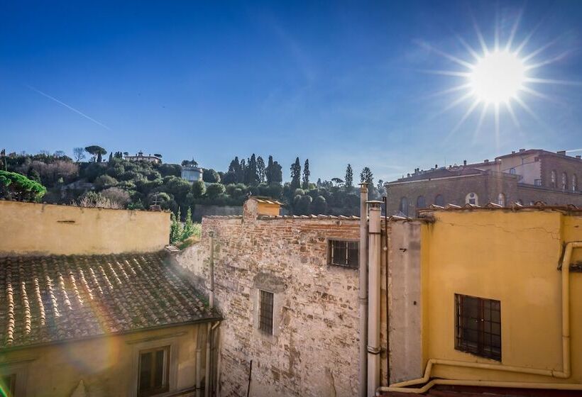 اتاق استاندارد با چشم‌انداز باغ, La Scaletta Al Ponte Vecchio