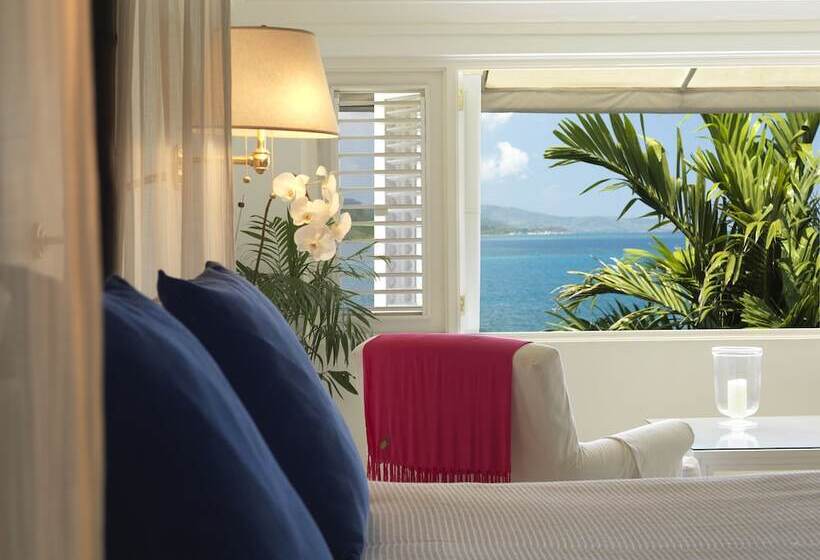 اتاق پرمیوم با چشمانداز دریا, Round Hill Hotel & Villas