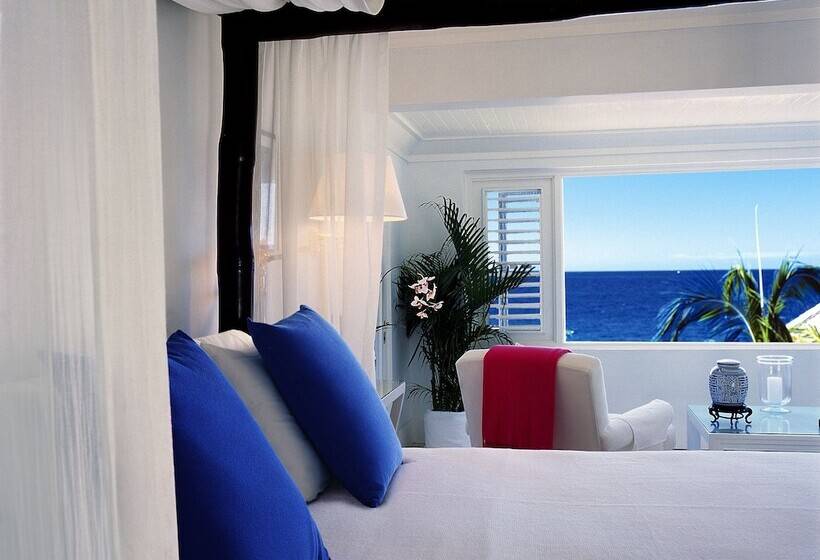 اتاق پرمیوم با چشمانداز دریا, Round Hill Hotel & Villas