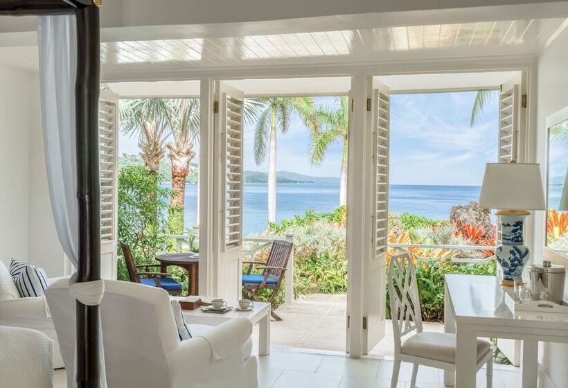 اتاق پرمیوم با چشمانداز دریا, Round Hill Hotel & Villas