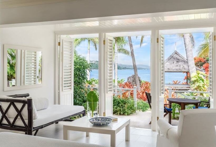 اتاق پرمیوم با چشمانداز دریا, Round Hill Hotel & Villas