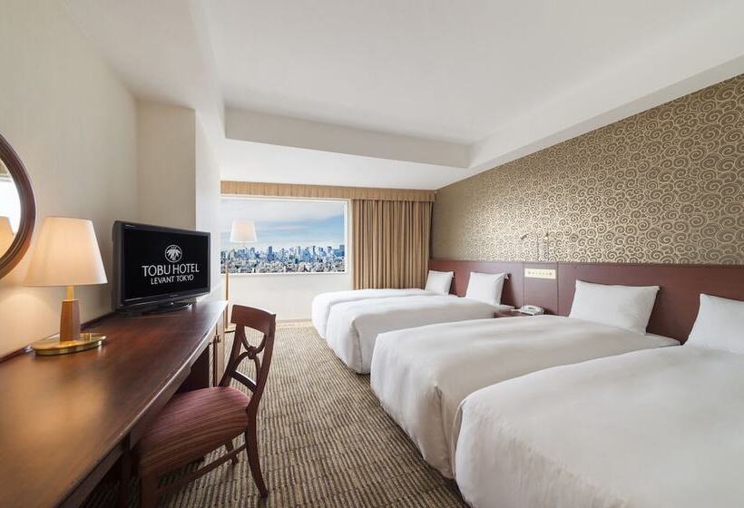 غرفة قياسية رباعية, Tobu Hotel Levant Tokyo