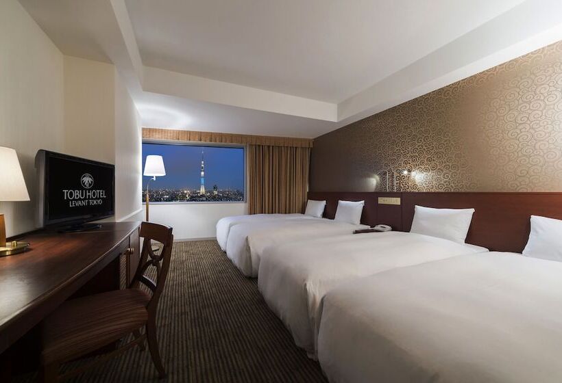 غرفة قياسية رباعية, Tobu Hotel Levant Tokyo
