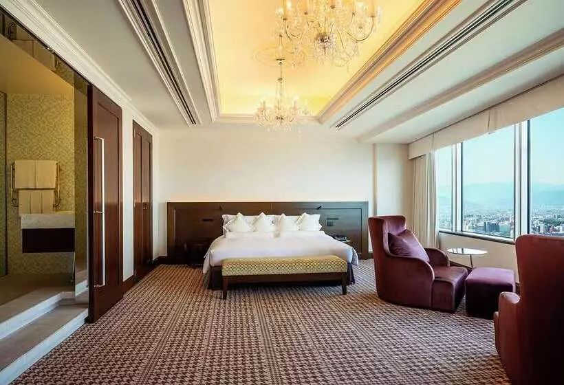キングサイズベッドのエクゼクティブルーム, Hilton Fukuoka Sea Hawk