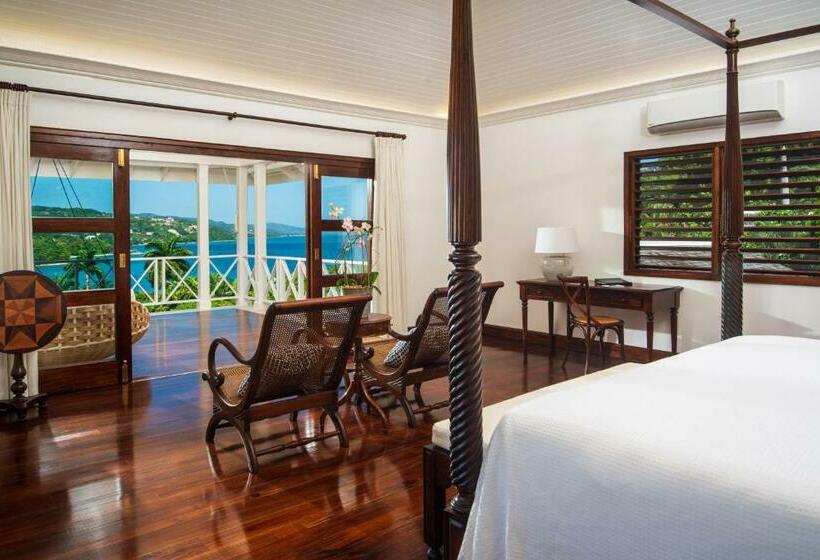 ویلای یک اتاق خوابه با استخر شنا, Round Hill Hotel & Villas