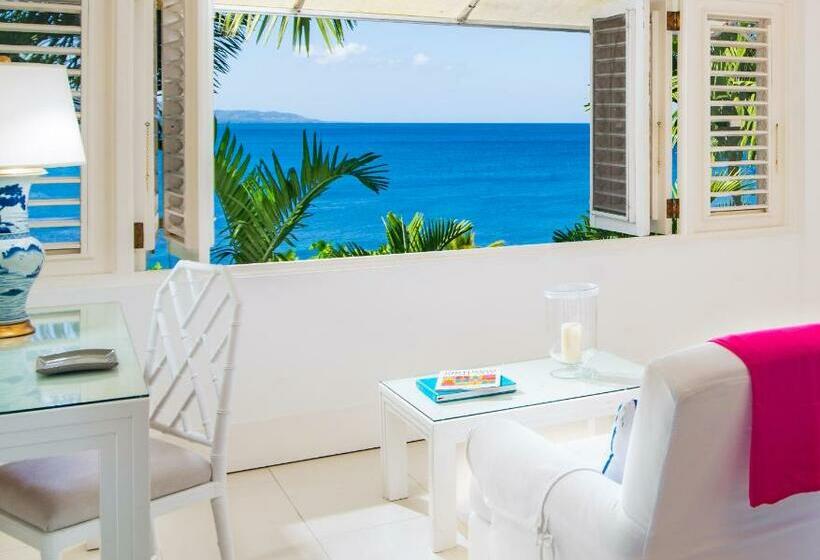 اتاق استاندارد با چشمانداز دریا, Round Hill Hotel & Villas