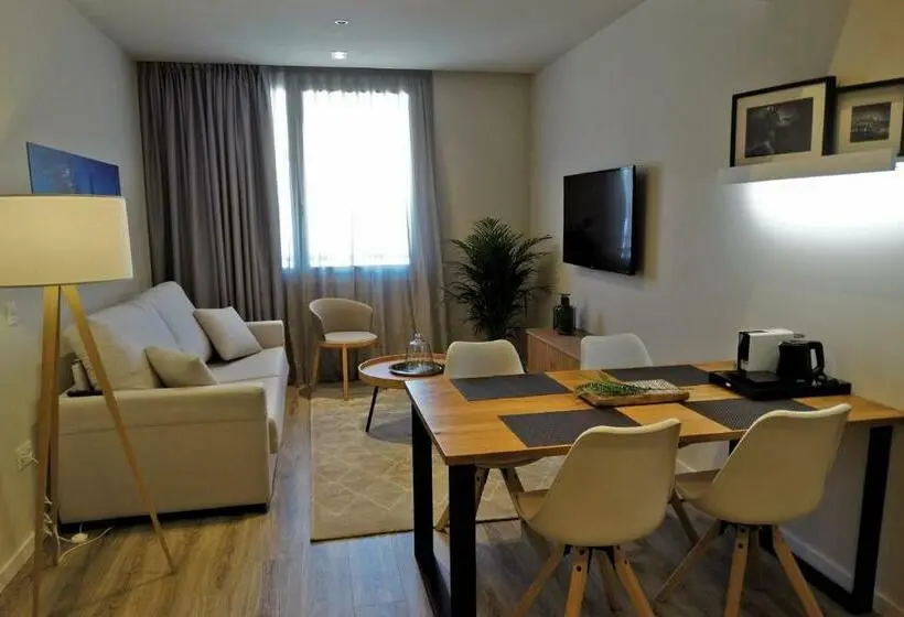 １ベッドルームのデラックスアパートメント, Bilbao City Center by Abba Suites