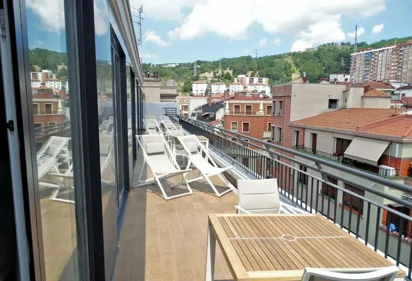テラス付きスタンダードワンルーム, Bilbao City Center by Abba Suites