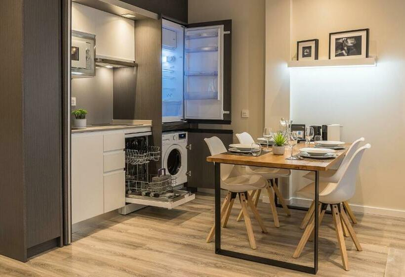 스탠다드 스튜디오 (테라스구비), Bilbao City Center by Abba Suites