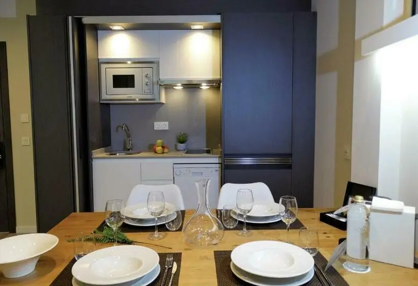 テラス付きスタンダードワンルーム, Bilbao City Center by Abba Suites