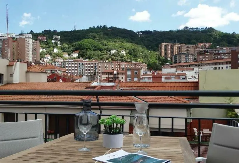テラス付きスタンダードワンルーム, Bilbao City Center by Abba Suites