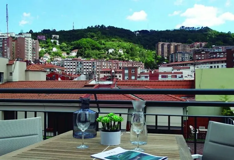 テラス付きスタンダードワンルーム, Bilbao City Center by Abba Suites