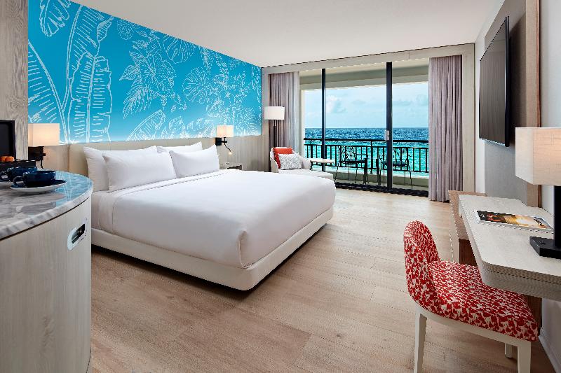 اتاق استاندارد با تخت بزرگ, Curaçao Marriott Beach Resort
