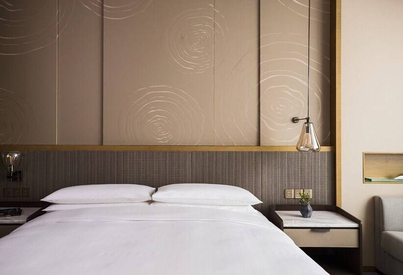 Номер Стандарт Двуспальная Кровать, Suzhou Marriott Hotel Taihu Lake