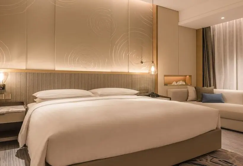 ダブルベッドスタンダードルーム, Suzhou Marriott Hotel Taihu Lake