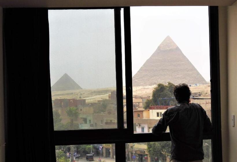 اتاق استاندارد با چشم‌انداز, Happy Days Pyramids Inn