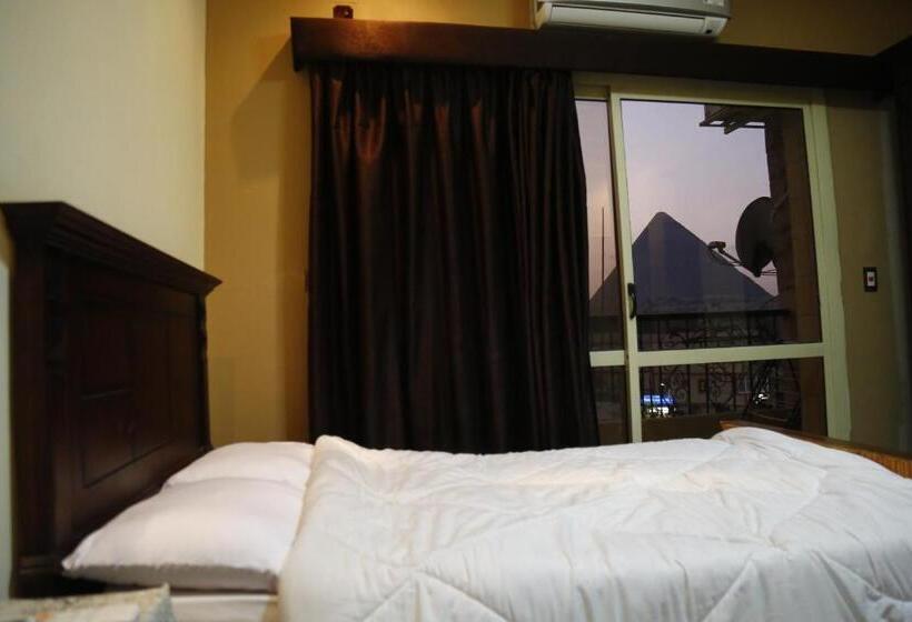 اتاق استاندارد با چشم‌انداز, Happy Days Pyramids Inn
