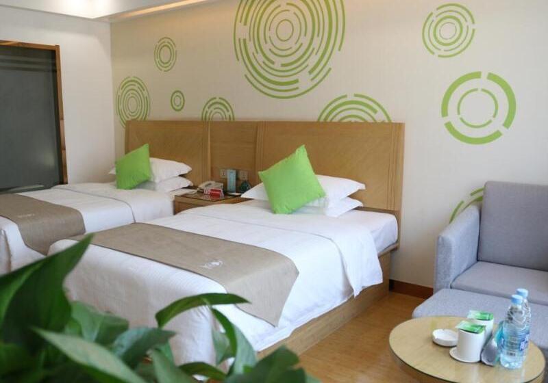غرفة قياسية, Greentree Inn Hefei Feidong New District Huishang City Express