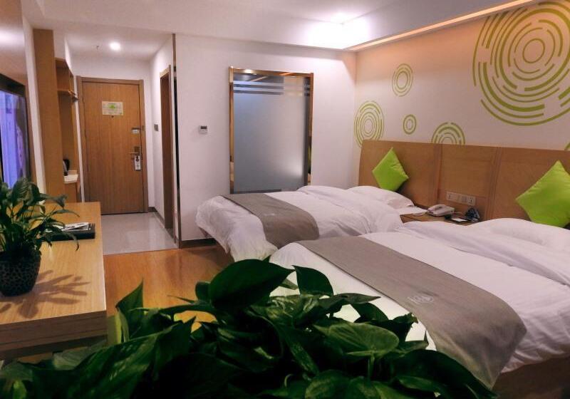غرفة قياسية, Greentree Inn Hefei Feidong New District Huishang City Express