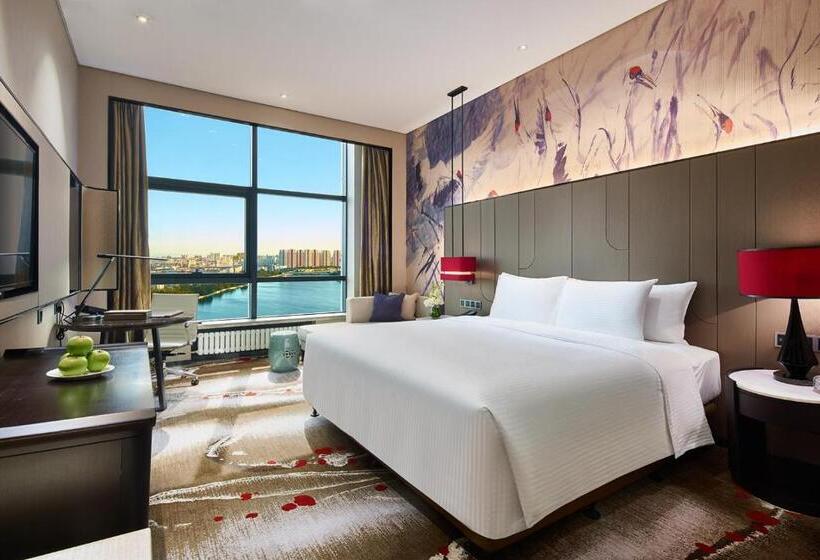 Номер Superior Кровать Кинг, Wanda Realm Qiqihar
