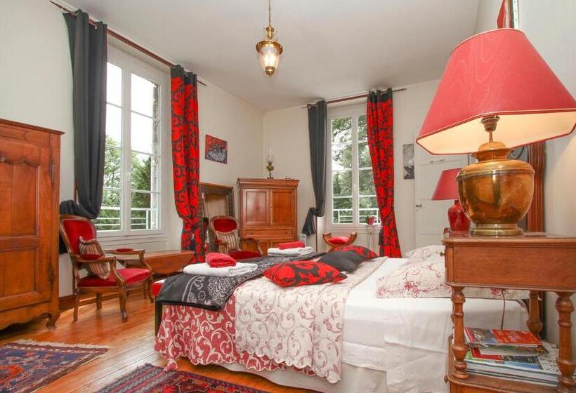 חדר סטנדרט נוף לגינה, Manoir Des Turets