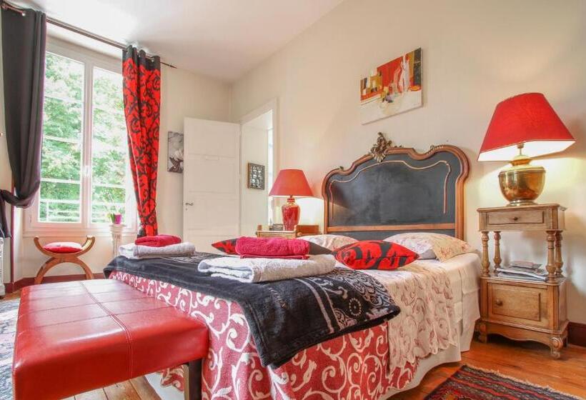 חדר סטנדרט נוף לגינה, Manoir Des Turets