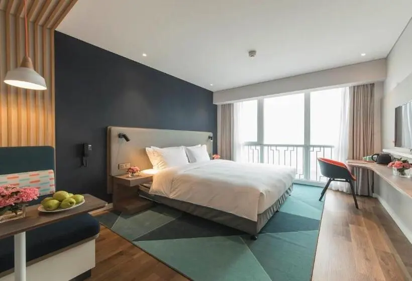 キングサイズベッドのスタンダードルーム, Holiday Inn Express Liyang Huafu, An Ihg