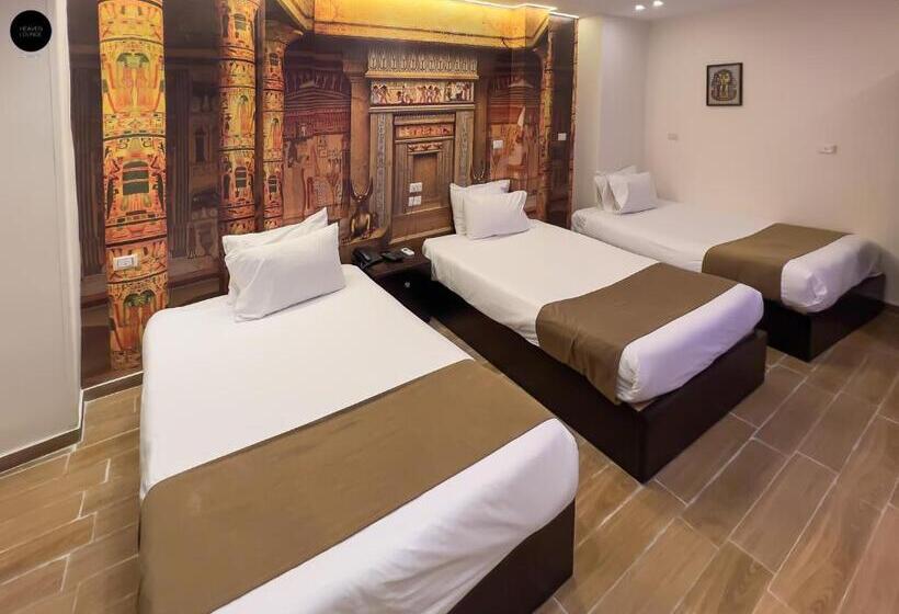 اتاق استاندارد چهارنفره با بالکن, Giza Pyramids View Inn