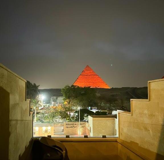 اتاق استاندارد یک تخته با بالکن, Giza Pyramids View Inn