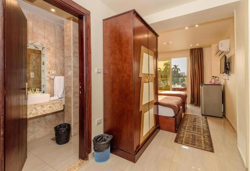 اتاق استاندارد یک تخته با بالکن, Giza Pyramids View Inn