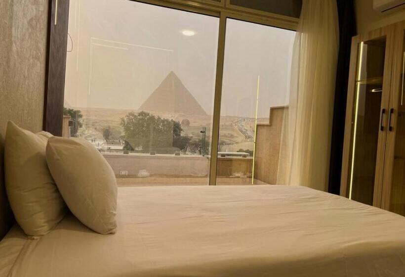 اتاق استاندارد با بالکن, Giza Pyramids View Inn