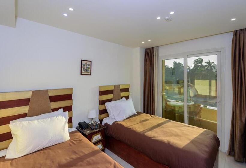 اتاق استاندارد یک تخته با بالکن, Giza Pyramids View Inn