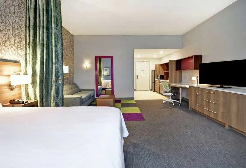 ダブルベッドのスタンダードスタジオ, Home2 Suites By Hilton Jekyll Island