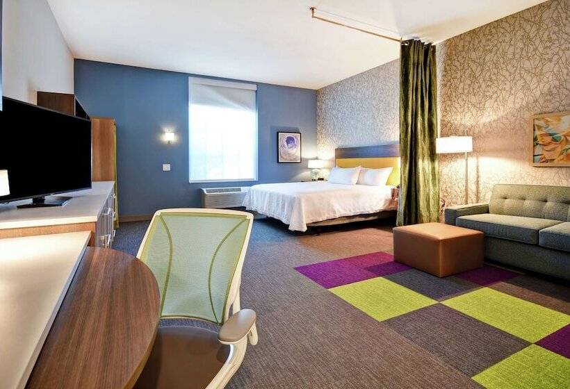 스탠다드 스튜디오 더블 침대, Home2 Suites By Hilton Jekyll Island